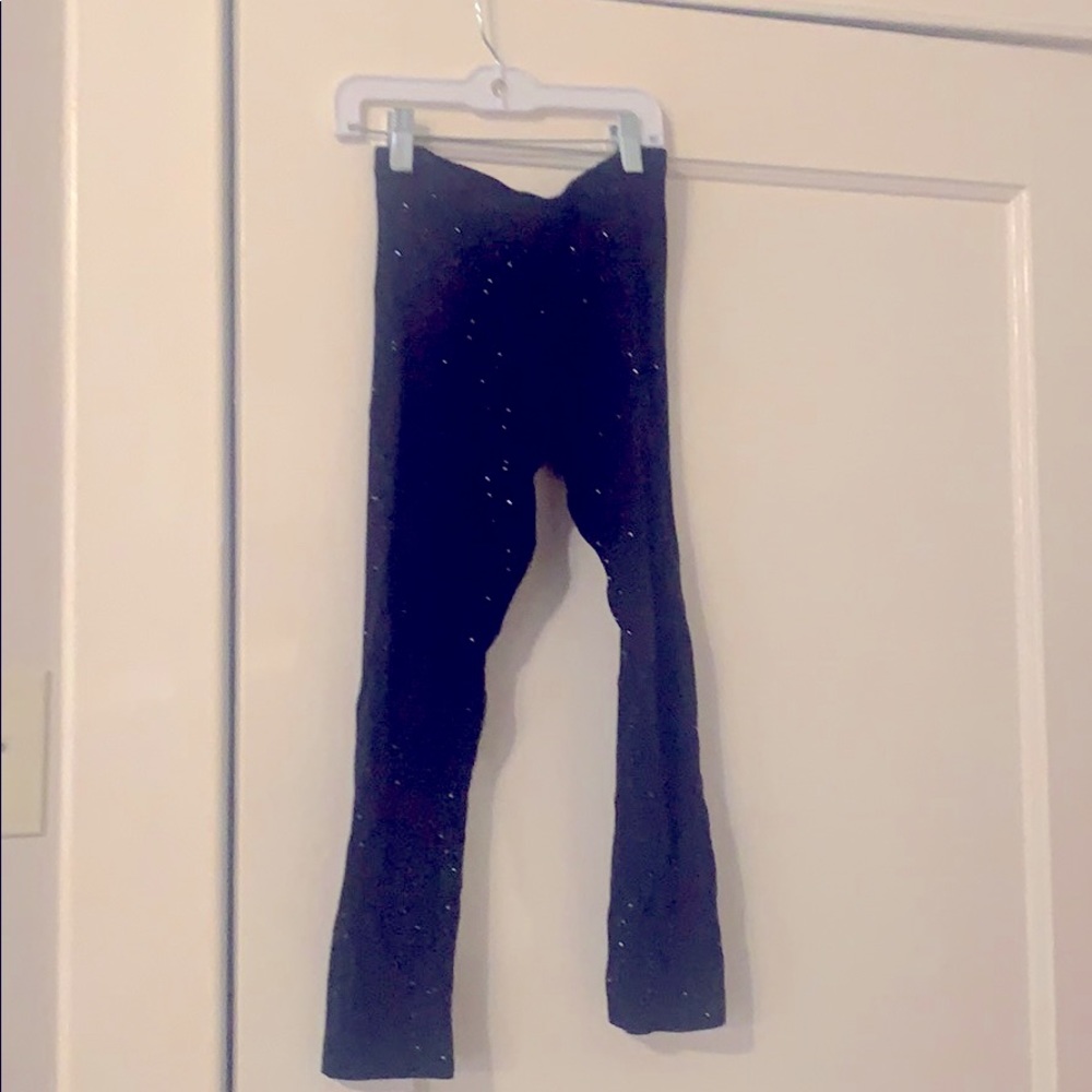 10-12 Black, faded glory sparkly leggings